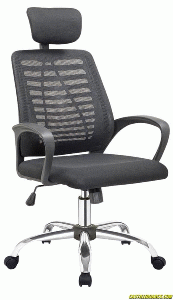 SILLA DE OFICINA VANTEC HY-805 NEGRO