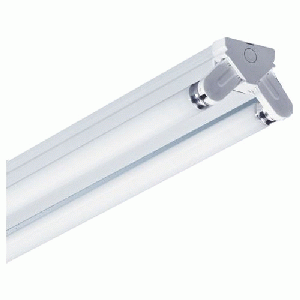 REGLETA C/SOPORTE P/TUBO LED 2X20W(120CM)2VIAS