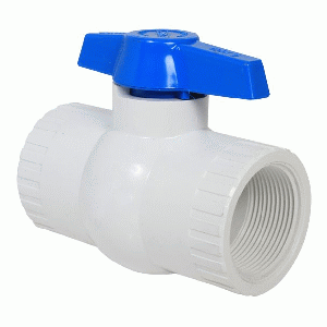 VALVULA ESFERICA ROSC PVC 1 1/2"